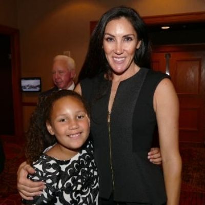 Kristin Grannis with her daughter, Annalise Bishop. 